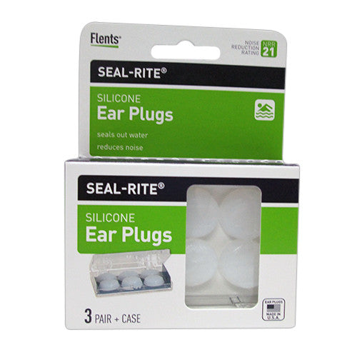 Flents Seal-Rite Ear Plugs - 3 Pair